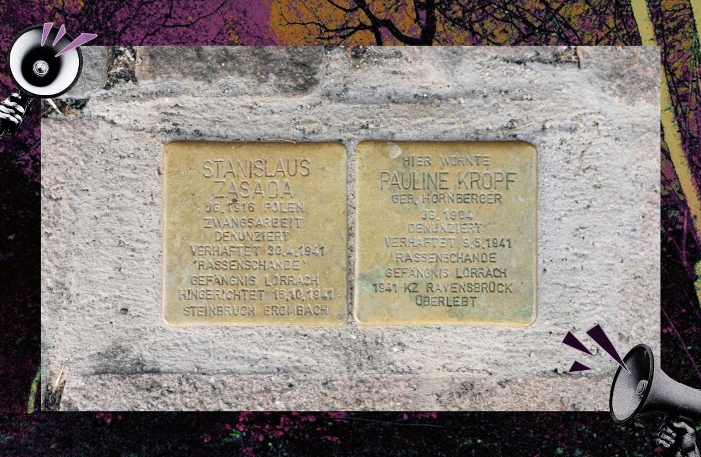 Stolpersteine in Brombach