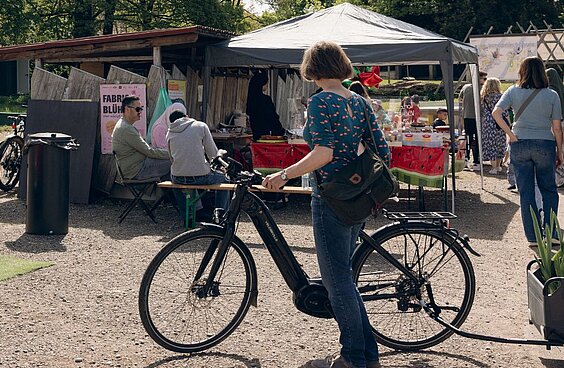 Fahrradnachmittag bei FABRICs Frischluftsommer